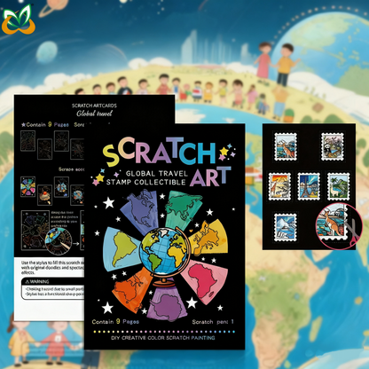 🔥Hot Sale 50% OFF🌈✍️Rainbow Magic Scratch Paper