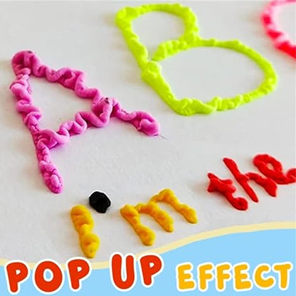 🔥🔥🔥 HOT SALE ！！！🎨 3D Puffy Art Pens™ – Create Fun Raised Designs & Creative DIY Artwork