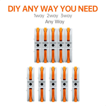 ⚒️Universal Quick Lever Electrical Wire Connectors (24-12 AWG) Assortment