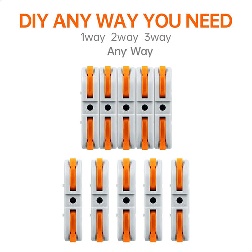 ⚒️Universal Quick Lever Electrical Wire Connectors (24-12 AWG) Assortment