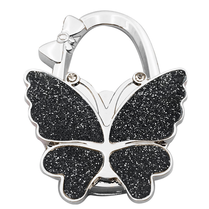 Butterfly Foldable Handbag Hook – Stylish, Portable & Non-Slip Bag Hanger