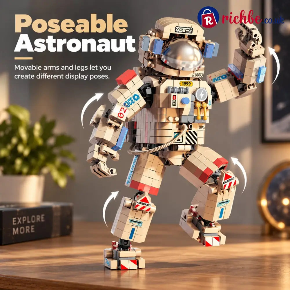 🧩 Creative building block models – astronauts monkey king & destroyer ship - Bestseller