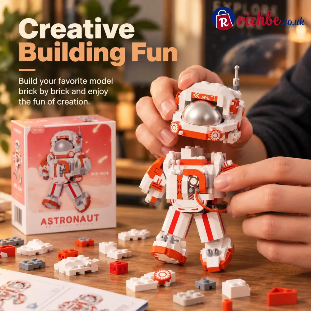 🧩 Creative building block models – astronauts monkey king & destroyer ship - Bestseller
