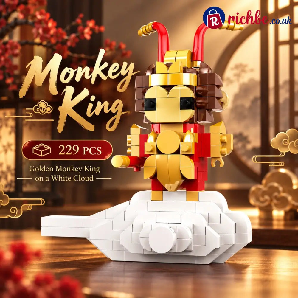 🧩 Creative building block models – astronauts monkey king & destroyer ship - 🐵 Monkey King – Return of the Hero