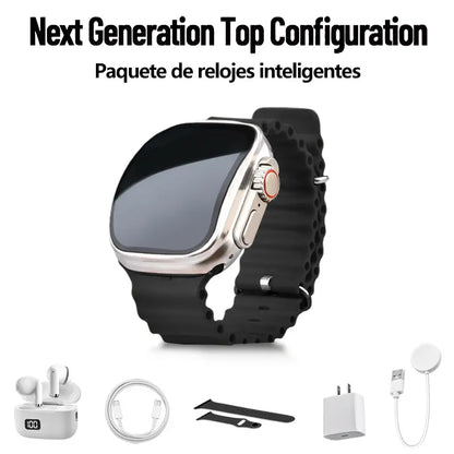 ⌚️Smartwatch Set with Earbuds – One Set, Everything You Need
