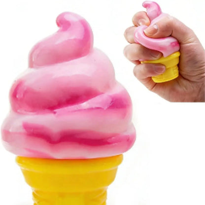 🍦Cute Ice Cream Squishy | Stress Relief Fidget Toy ✨