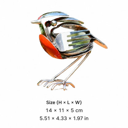 Why Everyone on My Street Stops to Look at This Metal Bird on My Porch