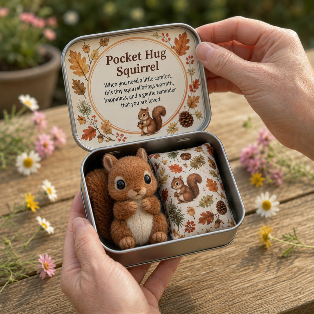💖Pocket Hug Mini Plush Animal Gift Box