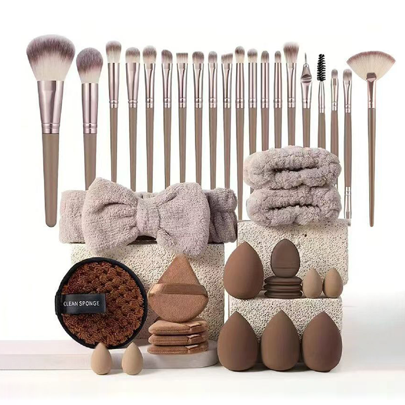 All-in-One Makeup Brush & Sponge Set