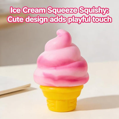 🍦Cute Ice Cream Squishy | Stress Relief Fidget Toy ✨