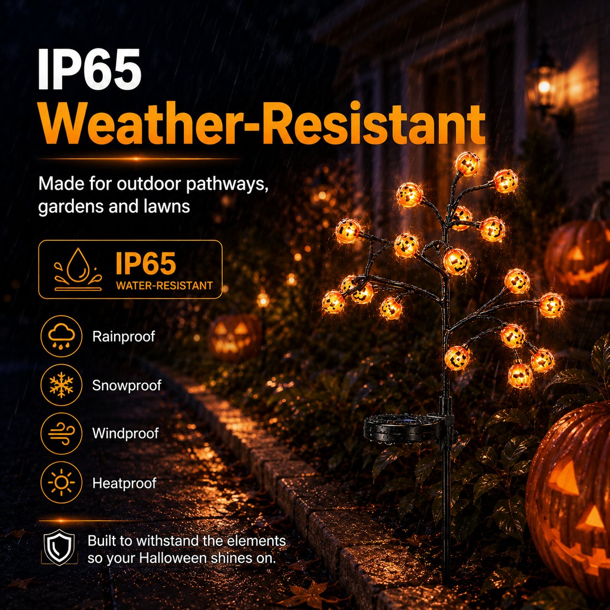 👻Early Halloween Sale 49% OFF🎃 Solar Pumpkin Stake Lights