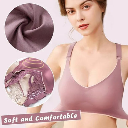 🎁Hot Sale 40% OFF🦋Butterfly Embroidery Wirefree Bra