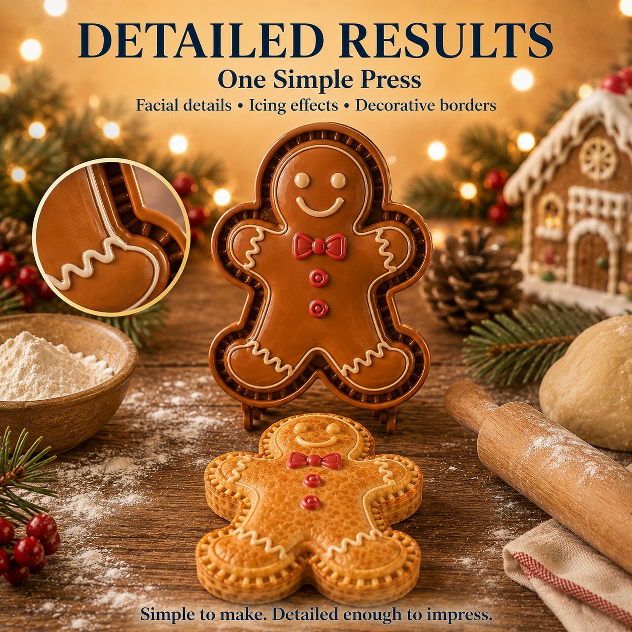 🎄16-Design Christmas Mini Pie Mold Collection | Reusable Embossed Molds for Shaping Detailed Santa, Snowman, Reindeer, Tree & Holiday Pies 🥧✨