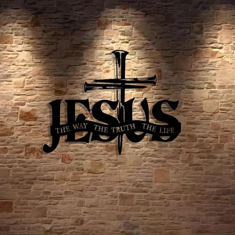 ✝️Vintage Metal Cross Wall Art 🏡✨ Includes Nails