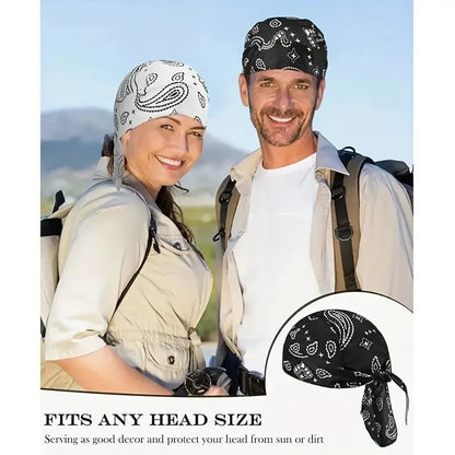 ❤️‍🔥Paisley Cooling Headscarf Cap