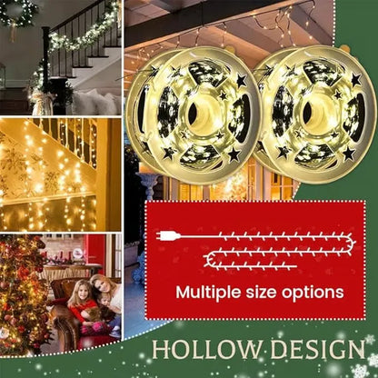 🎄 LED Copper Wire Firecracker Fairy Lights – Flexible Twinkling String Lights for Festive Home Décor