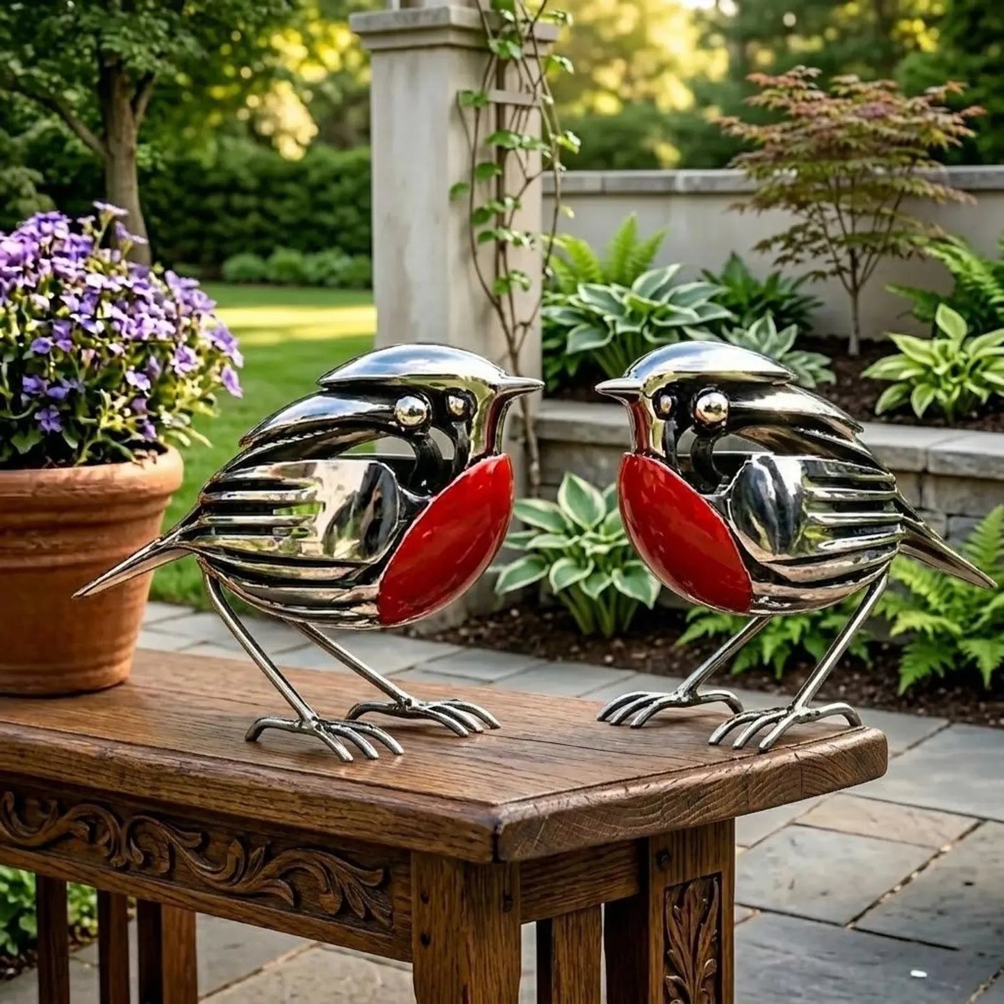 Why Everyone on My Street Stops to Look at This Metal Bird on My Porch