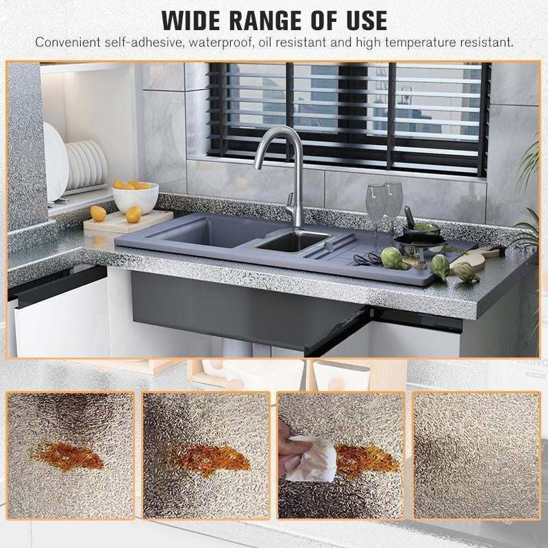 🔥Kitchen Peel and Stick Wallpaper Backsplash Waterproof Kitchen Stickers