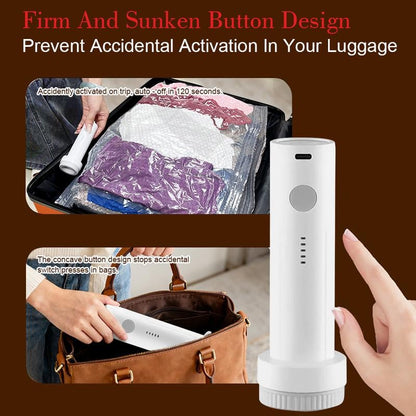 Cordless Travel Vacuum Bag Set