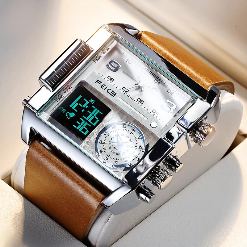 🎁2026 New Arrivals 49% OFF💥50mm Oversized Sport Watch – Dual movement, luminous hands, water resistant. Easy to read, built to last. Great value for sports & work. 🛡️⌚