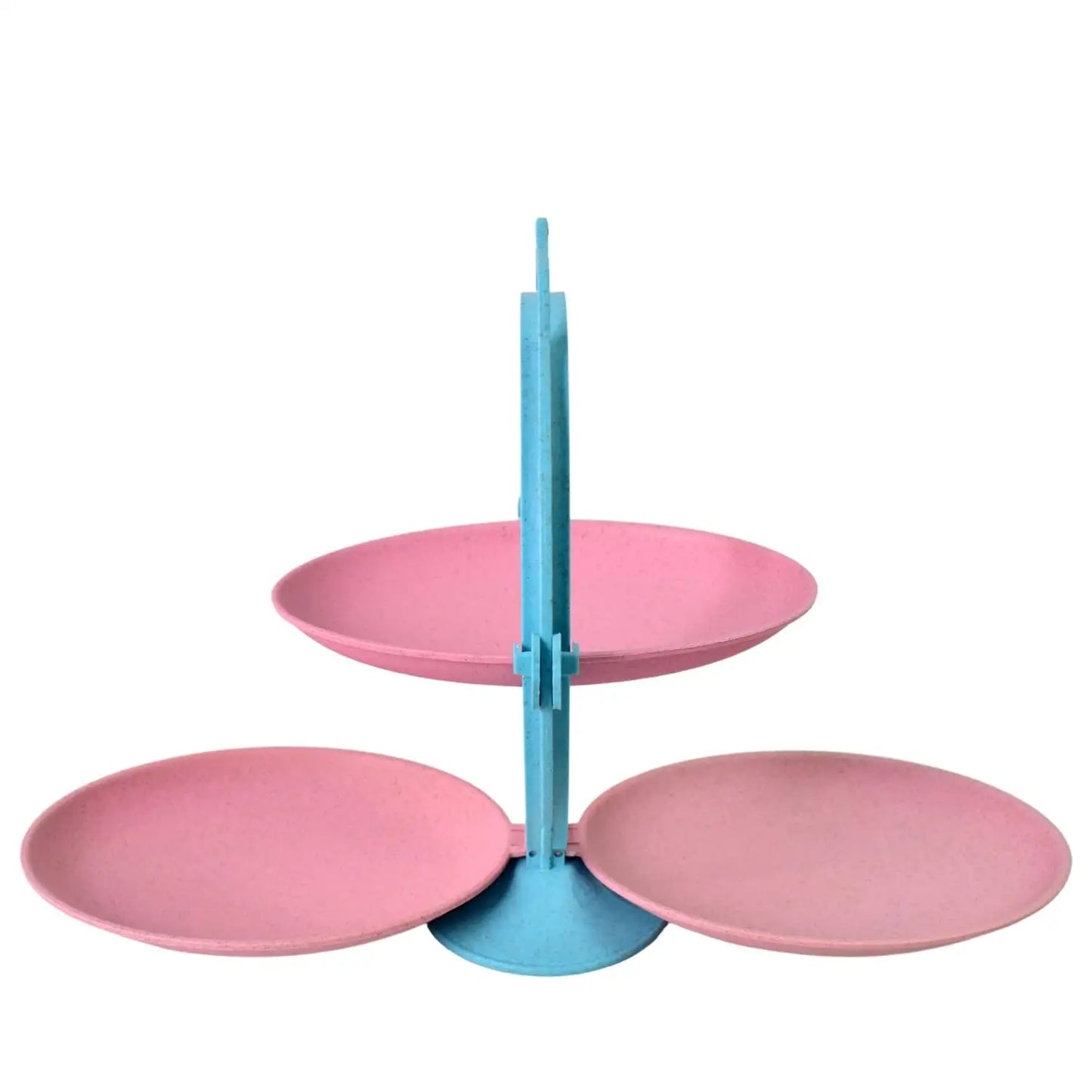 🍃Foldable Mirror Shape Dried Fruit Tray
