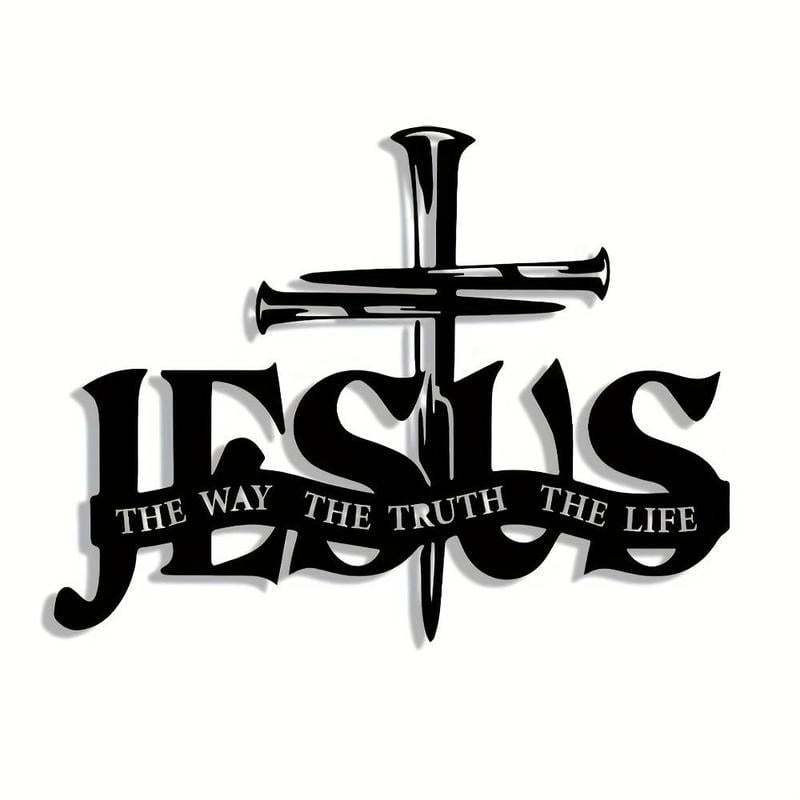 ✝️Vintage Metal Cross Wall Art 🏡✨ Includes Nails