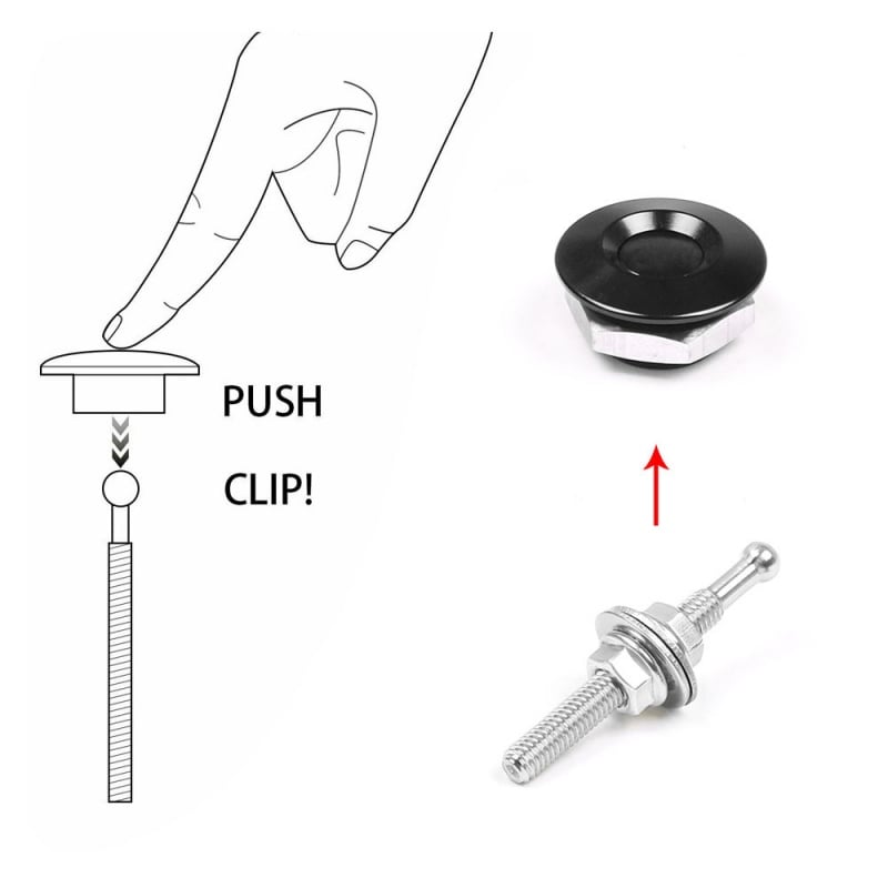 🔒 4Pcs Universal Stainless Steel Quick-Release Lock Latches - Secure & Easy Access!⚡