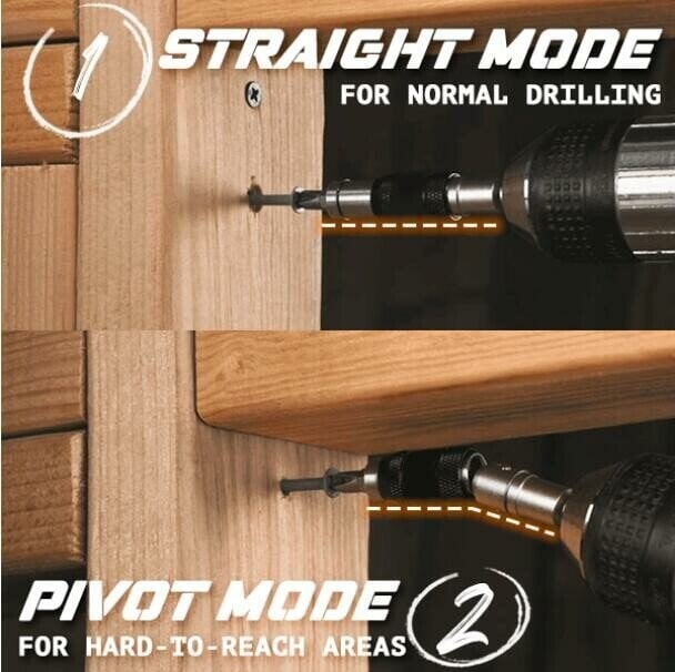 🔥Magnetic swiveling bit tip holder