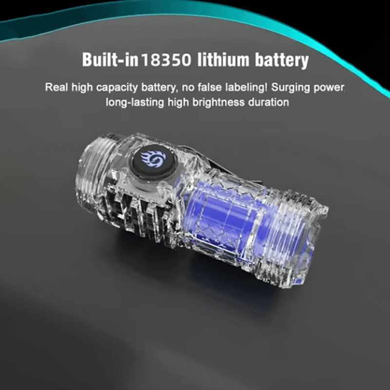 🔥Three-eyed Monster Mini Flash Super Power Flashlight