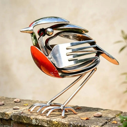 Why Everyone on My Street Stops to Look at This Metal Bird on My Porch
