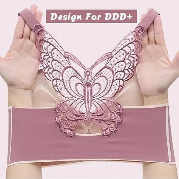 🎁Hot Sale 40% OFF🦋Butterfly Embroidery Wirefree Bra