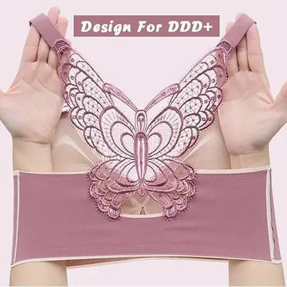 🎁Hot Sale 40% OFF🦋Butterfly Embroidery Wirefree Bra