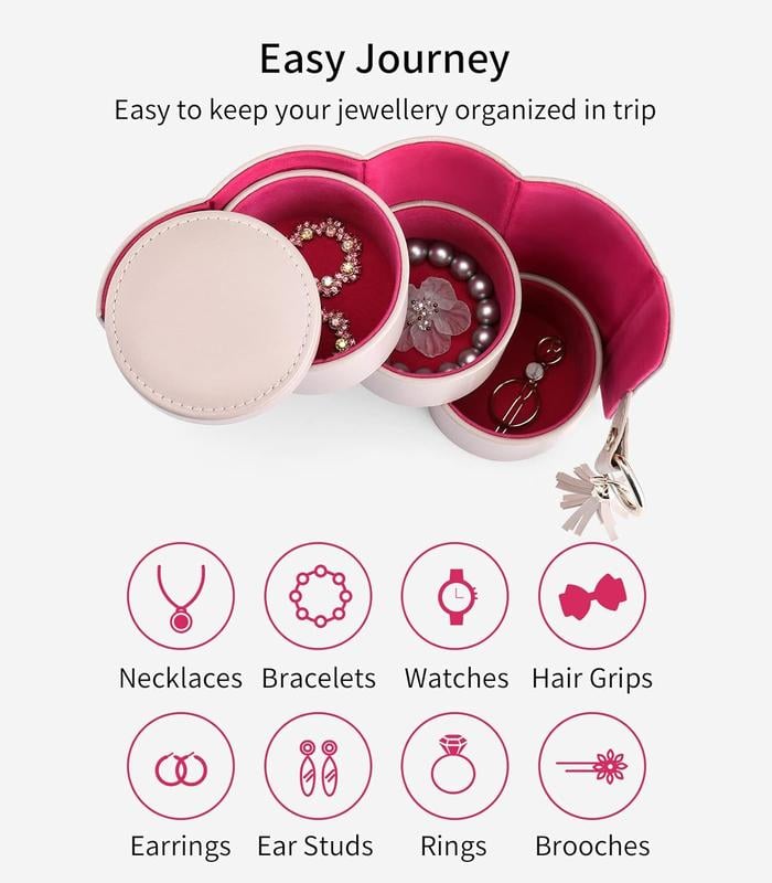 🔥Hot Sale Promotion 49% OFF🎁✨Travel Jewelry Case