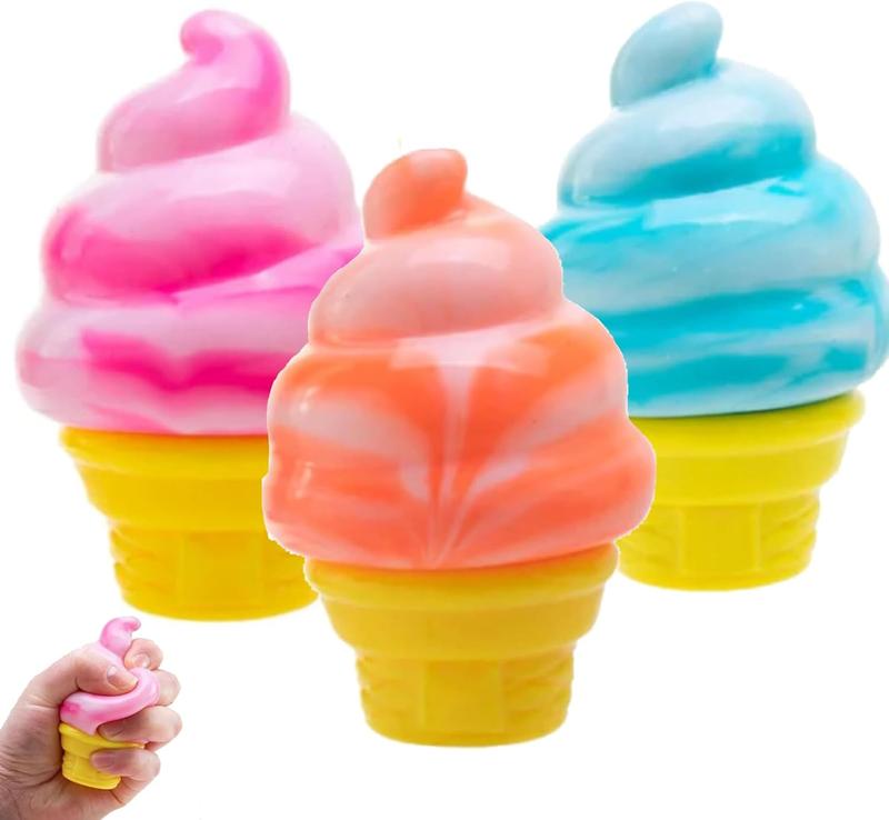 🍦Cute Ice Cream Squishy | Stress Relief Fidget Toy ✨