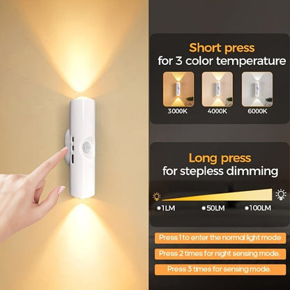 💡 LIMITED-TIME 48% OFF! 🧲 Rechargeable Magnetic Motion Sensor Night Light – RGB, Smart, Easy Install ✨