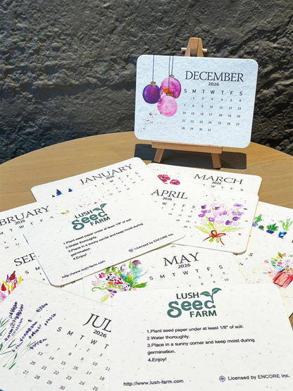 ⏰Christmas Limited Sale 49% OFF!!✨🌱Eco-Friendly Plantable Love Seed Calendar 2026