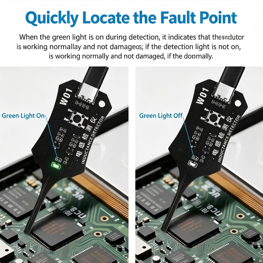In-Circuit Electromagnetic Inductance Tester