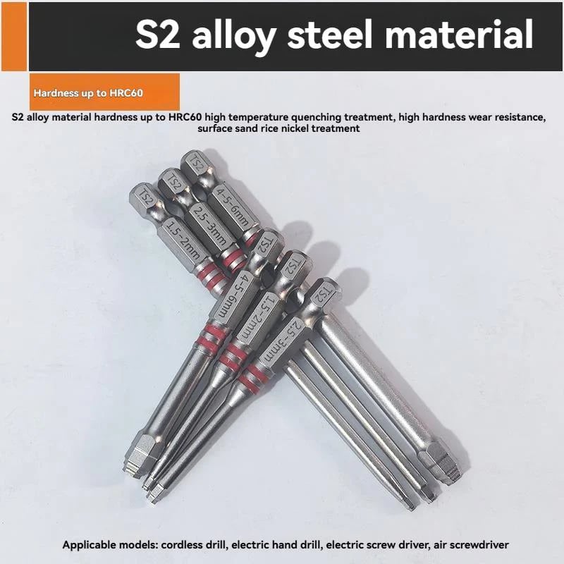 🔥6-Piece Hex Screwdriver Bit Set