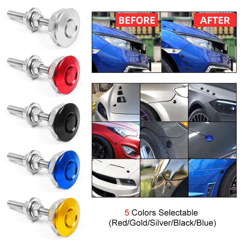 🔒 4Pcs Universal Stainless Steel Quick-Release Lock Latches - Secure & Easy Access!⚡