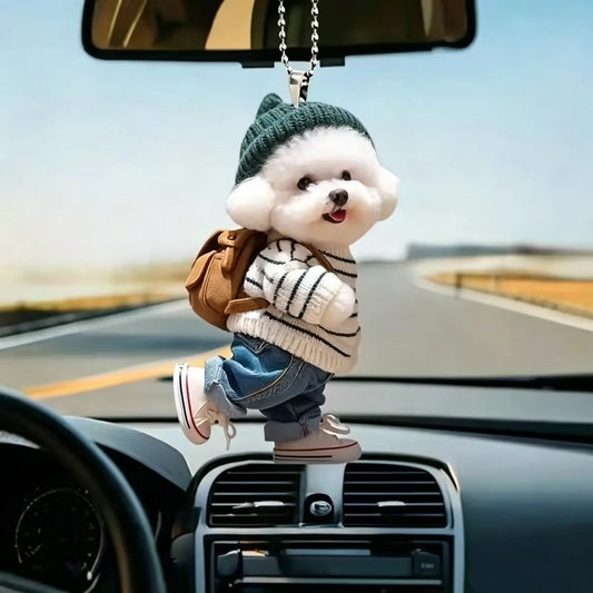 TODAY'S SPECIAL OFFER-50% OFF 🔥Internet-Famous Cartoon Teddy Dog  Keychain