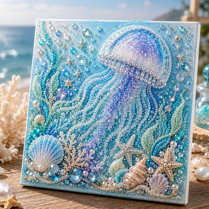 🔥Last Day 49% OFF - 🌊✨Ocean Theme Pearl Art DIY Kit(📦Buy 3 Free Shipping)