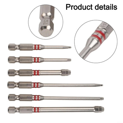 🔥6-Piece Hex Screwdriver Bit Set