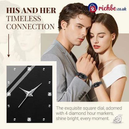 ⌚ Elegant Ceramic Band Watch, 3ATM Water Resistant Quartz Gift Box Included - Other