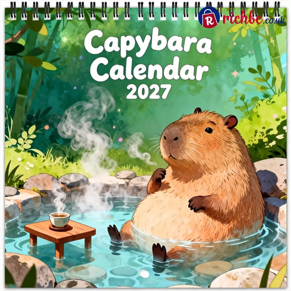 Funny Capybara Calendar 2027 - C - HOT SALE