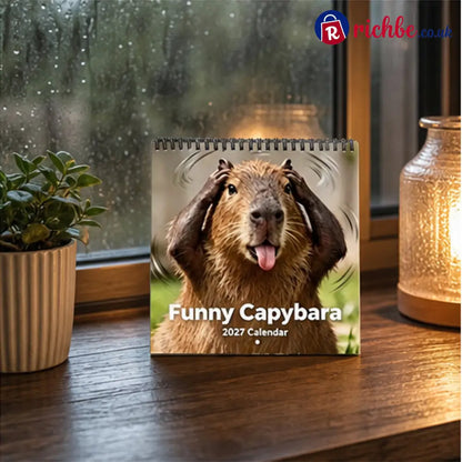 Funny Capybara Calendar 2027 - HOT SALE