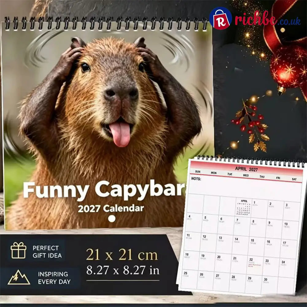 Funny Capybara Calendar 2027 - HOT SALE