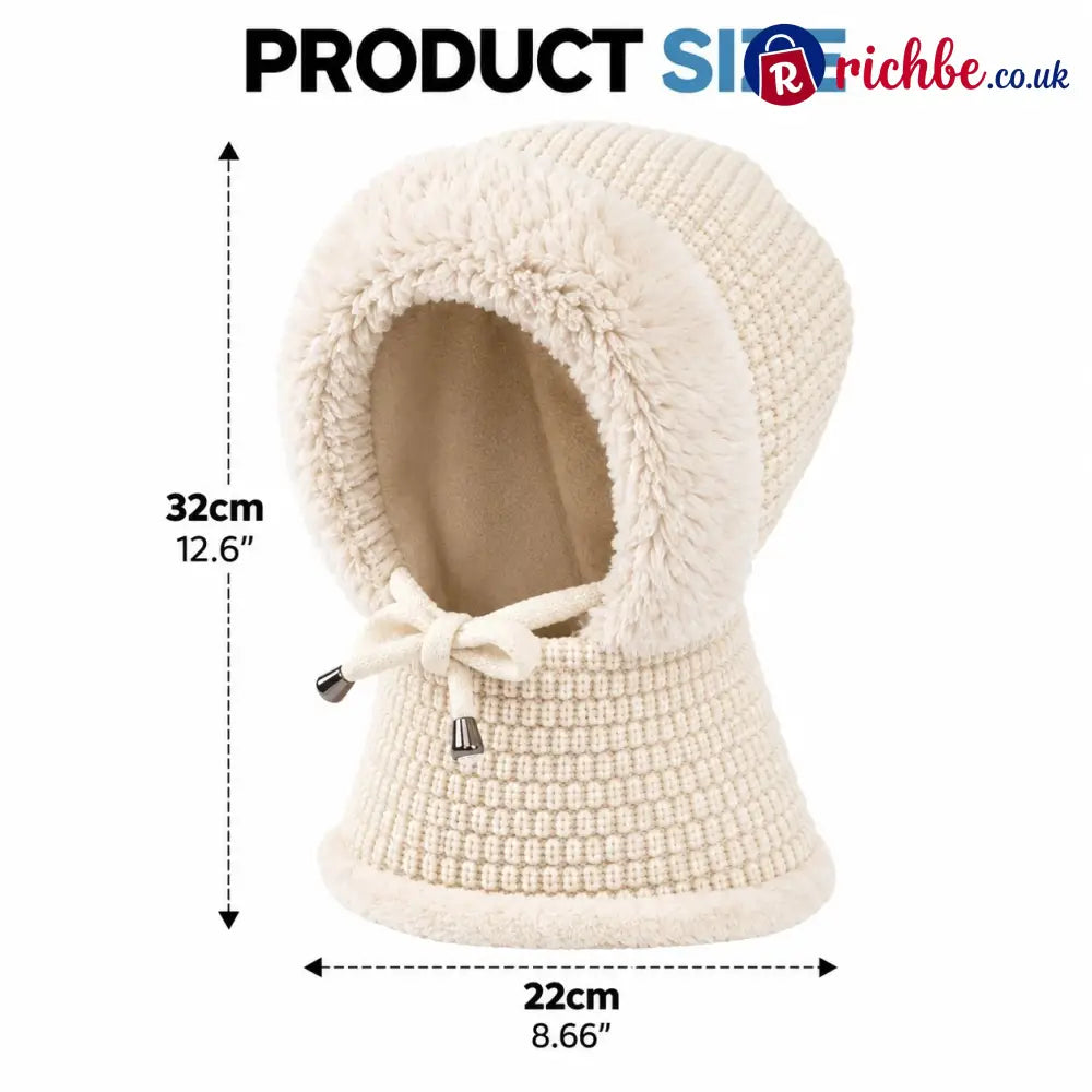💗Hot Selling💥Ultimate Warmth 3-in-1 Winter Beanie - Beige