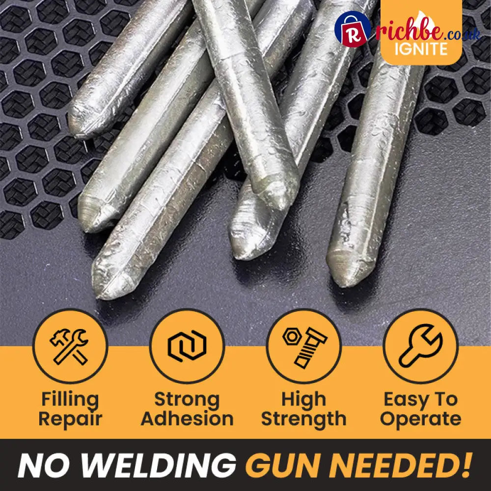 Household Multi-Metal Repair Fusion Stick Set Pack - Low Melting Point Welding Tool Kit for Aluminum Stainless Steel