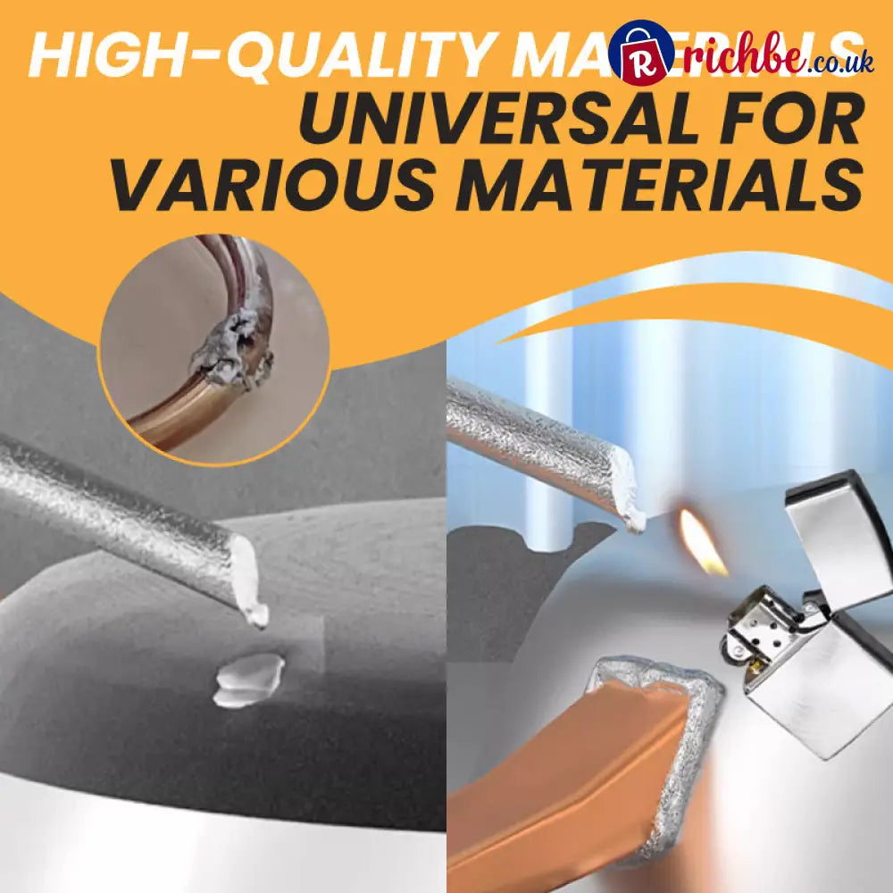 Household Multi-Metal Repair Fusion Stick Set Pack - Low Melting Point Welding Tool Kit for Aluminum Stainless Steel