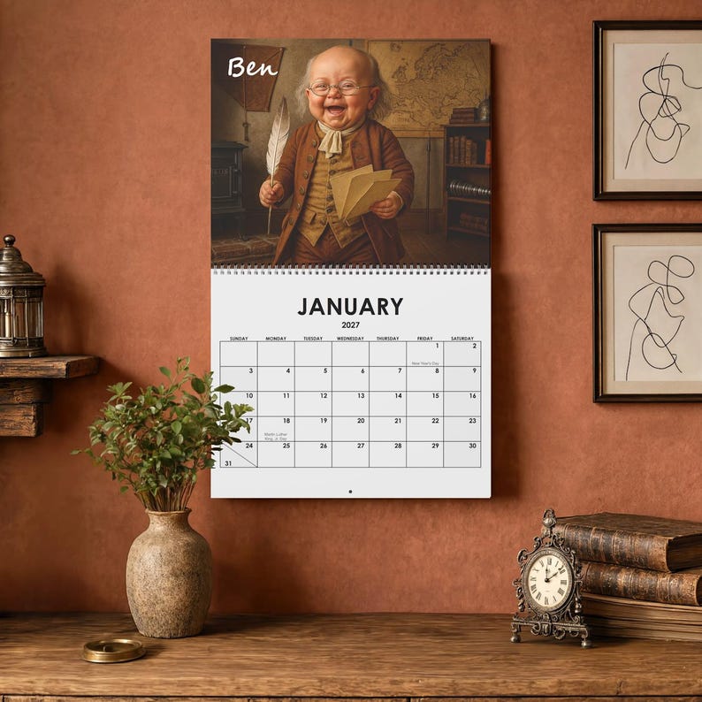 Brilliant Babies 2027 Wall Calendar